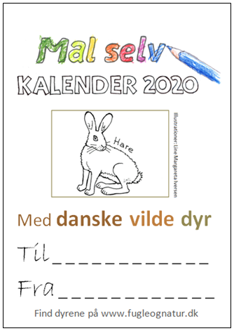 Forlaget Landsvalen - 2020 mal-selv kalender Forlaget Landsvalen - 2020 mal-selv kalender
